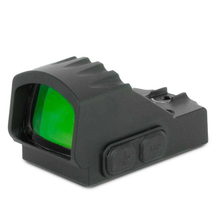 Monstrum Nitro+ Pistol Red Dot w/ 3 MOA Dot | RMR with Rear Backup Sights- V3 Ridged Hood New Arrivals Monstrum