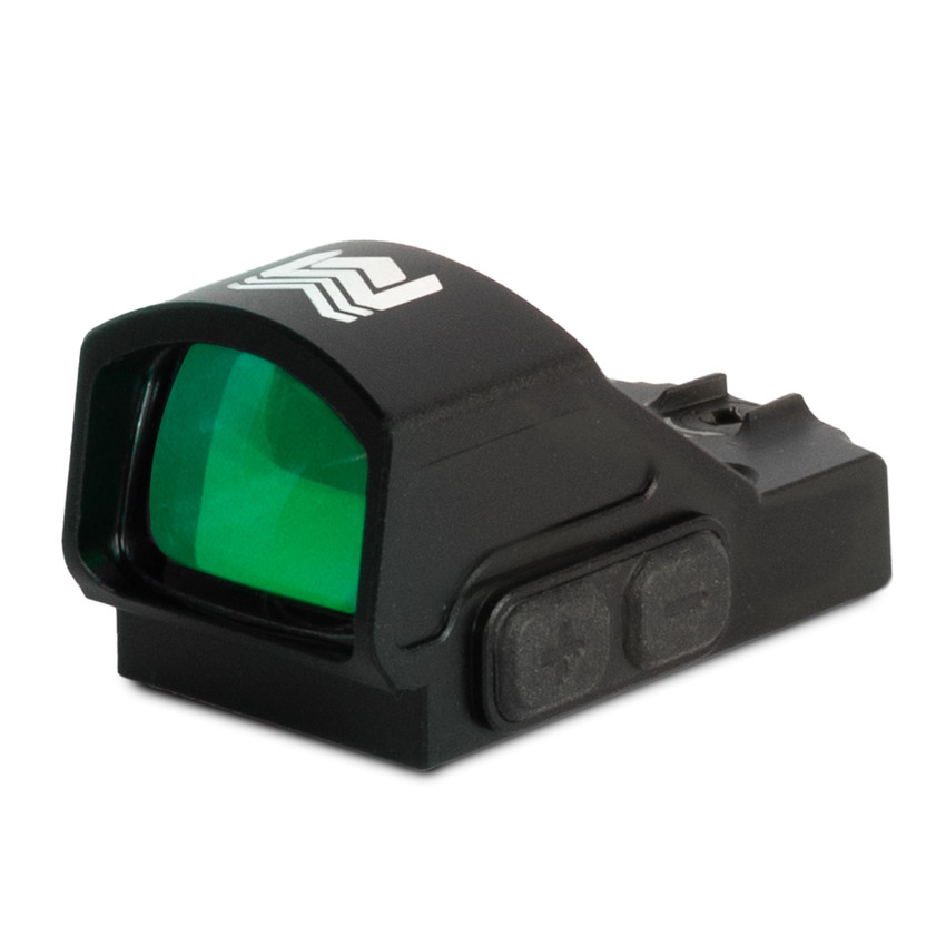 Monstrum Nitro+ Pistol Red Dot w/ 3 MOA Dot | RMSc with Rear Backup Sights- V1 Rounded Hood New Arrivals Monstrum