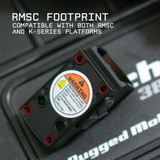 Monstrum Nitro+ Pistol Red Dot w/ 3 MOA Dot | RMSc with Rear Backup Sights- V2 Angled Hood New Arrivals Monstrum