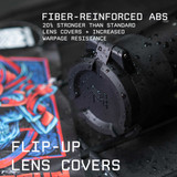 Monstrum Pro Series Flip-Up Scope Lens Covers Featured Items Monstrum