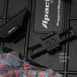 Monstrum Razorclaw Ultralight Picatinny Riser Mounts with Recoil Stop Base