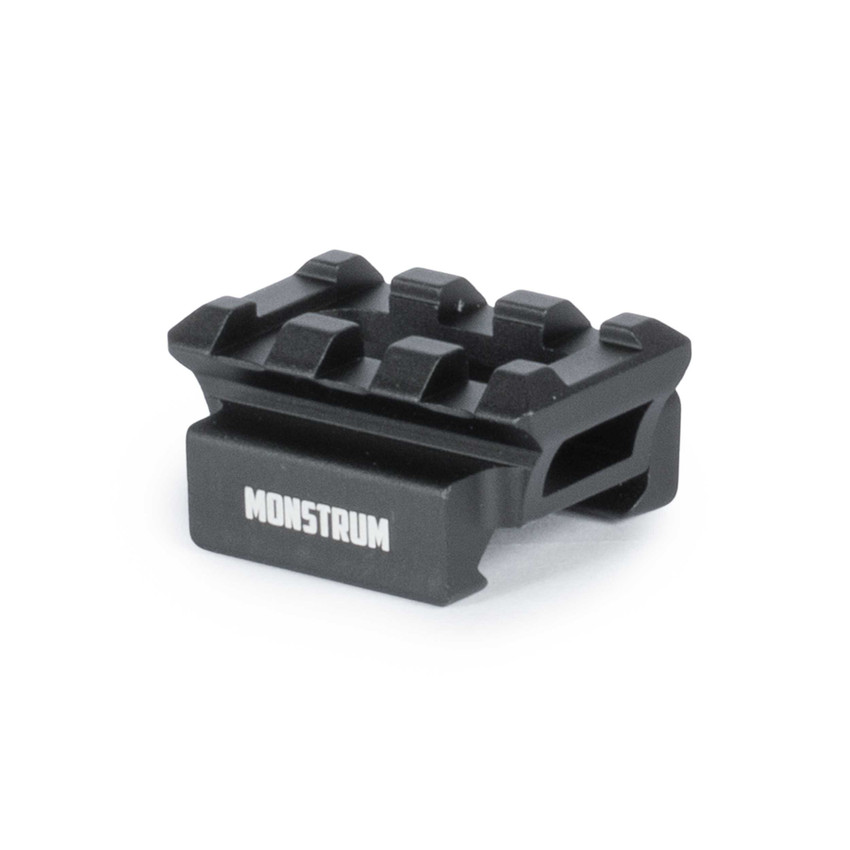 Monstrum Razorclaw Ultralight Picatinny Riser Mounts with Recoil Stop Base Mounts Monstrum