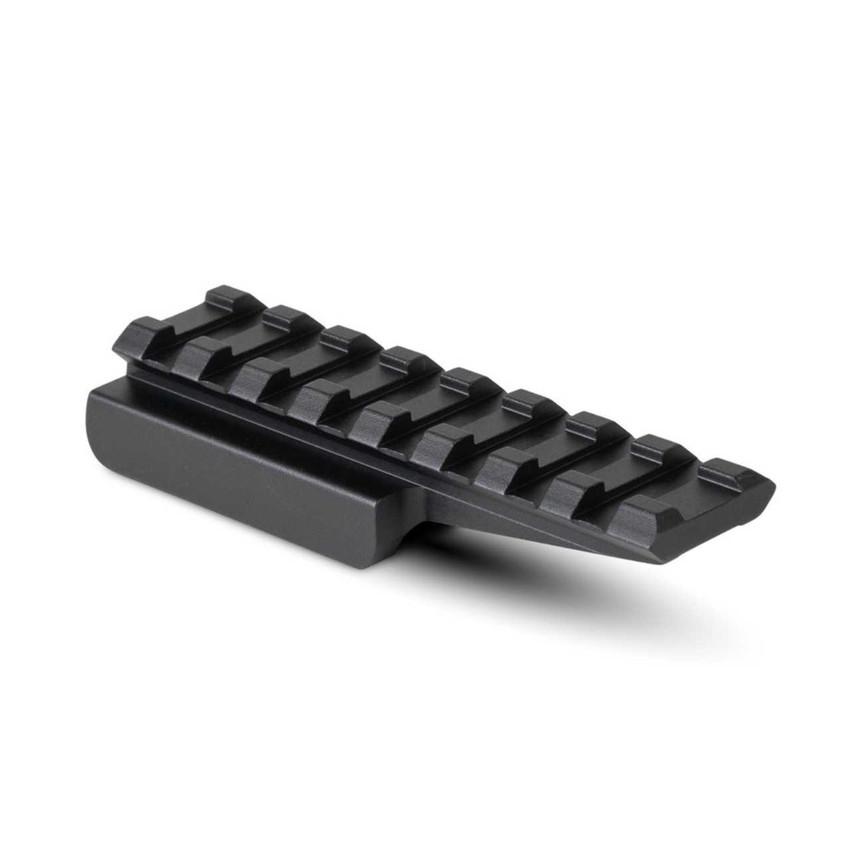 Monstrum Shrapnel Offset Picatinny Riser Mount with Recoil Stop Base | 8 Slot 3.5 inch | Low Profile Mounts Monstrum