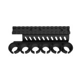 Monstrum Side Saddle Shell Holder Compatible with Stoeger M3000/M3500 Series Shotguns | 12 Gauge Mounts Monstrum