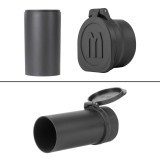 Monstrum Tactical Flip-Up Rifle Scope Lens Cover with Attachable Sunshade Lens Covers/Sunshade Monstrum