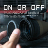 Monstrum Tactical Flip-Up Rifle Scope Lens Covers w/ Honeycomb Anti-Reflective Device Featured Items Monstrum