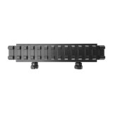 Monstrum Tactical Lockdown Series Adjustable Height Riser Mount | 13 Slot/5.75 inch Accessories Monstrum