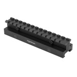 Monstrum Tactical Lockdown Series Adjustable Height Riser Mount | 13 Slot/5.75 inch Accessories Monstrum