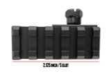 Monstrum Tactical Lockdown Series Lightweight Riser Mount | High Profile | 2.13 inch L / 5 Slot Accessories Monstrum