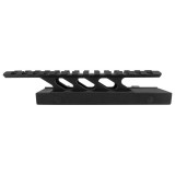 Monstrum Tactical Lockdown Series Lightweight Riser Mount | High Profile | 5.5 inch L / 13 Slot Accessories Monstrum