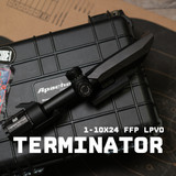 Monstrum Terminator 1-10x First Focal Plane FFP LPVO Scope