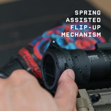 Monstrum Ultra Series Flip-Up Scope Lens Covers Featured Items Monstrum