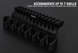 Mossberg 20-Gauge Shell Carrier with Picatinny Rail Mount - 500/590/Shockwave New Items Monstrum