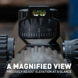 Next Level Series Scope Turret Magnifying Glass w/ Level Bubble 30mm Scope Rings/Mounts Monstrum