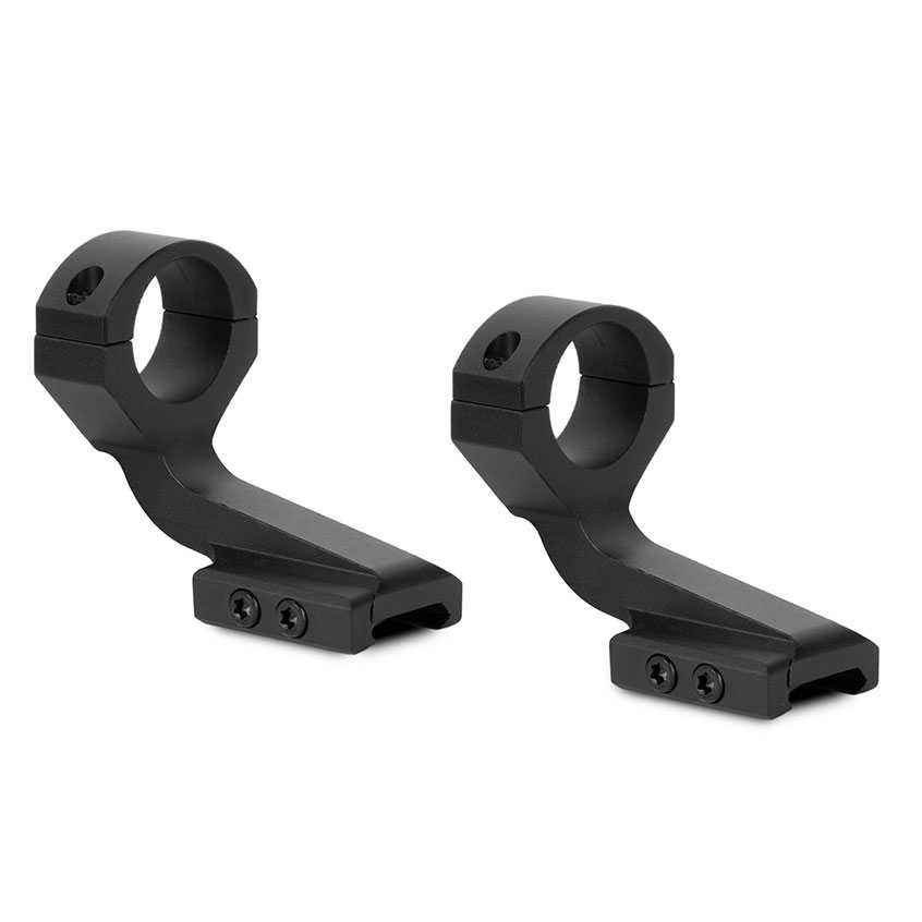 Offset Reversible 1 inch Diameter Rifle Scope Rings 1in Scope Rings and Mounts Monstrum
