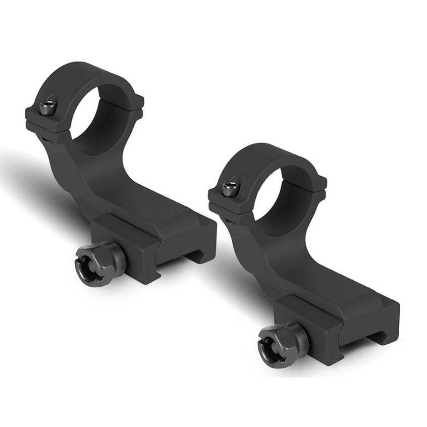 Offset Reversible 30 mm Rifle Scope Rings, Picatinny Rail Mount 30mm Scope Rings/Mounts Monstrum