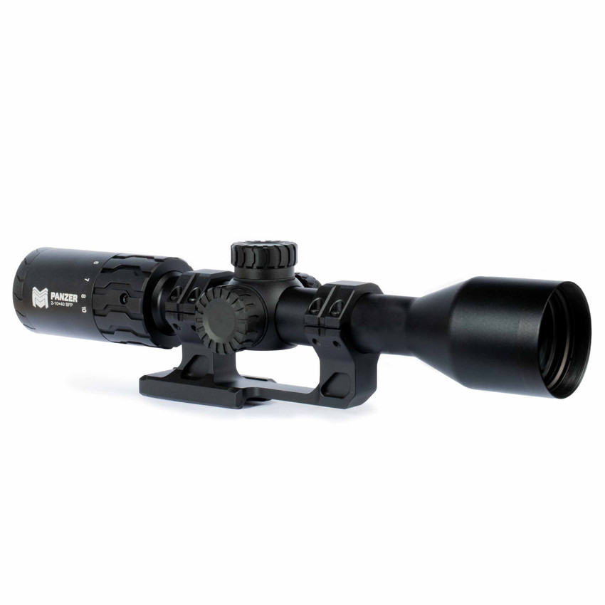 Panzer 2-10x40 SFP MPVO Rifle Scope Optics Monstrum