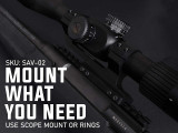 Picatinny Rail Mount with Level for Savage Arms Axis/Edge Rifles Ruger Accessories Monstrum