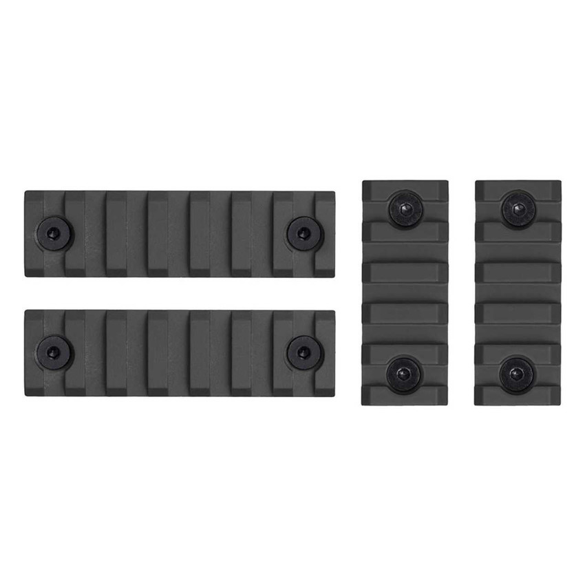 Picatinny Rail Pack, 2x 2.20 inch and 2x 3 inch | Pack of 4 Accessories Monstrum
