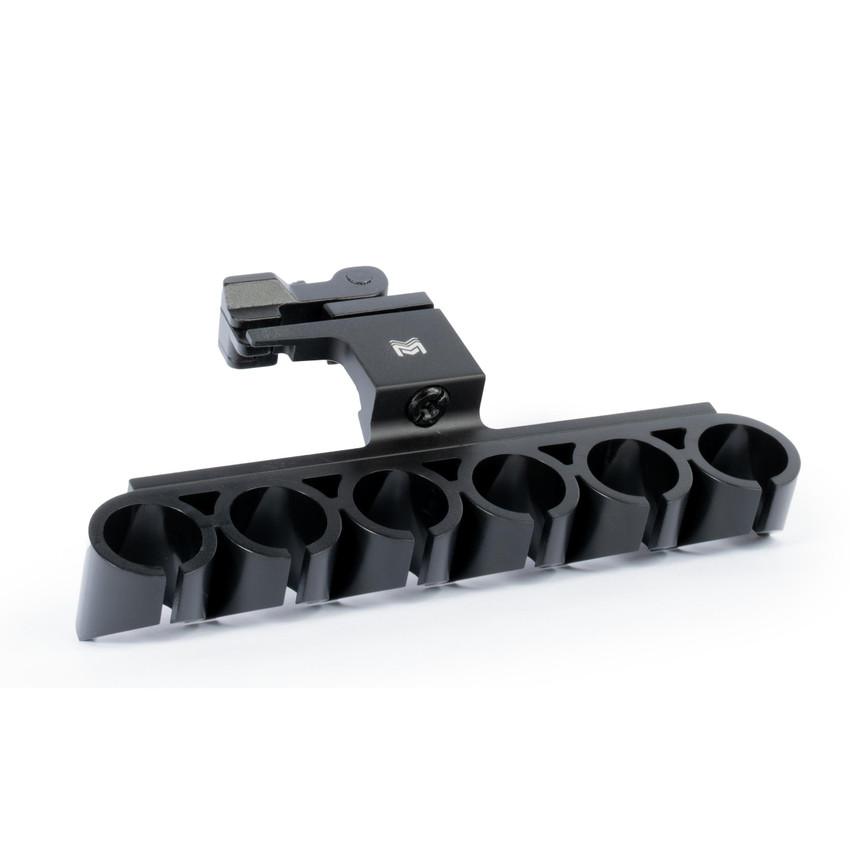 Picatinny Side Saddle Shotgun Shell Holder with Hypergrip QD Mount | 12 Gauge New Items Monstrum
