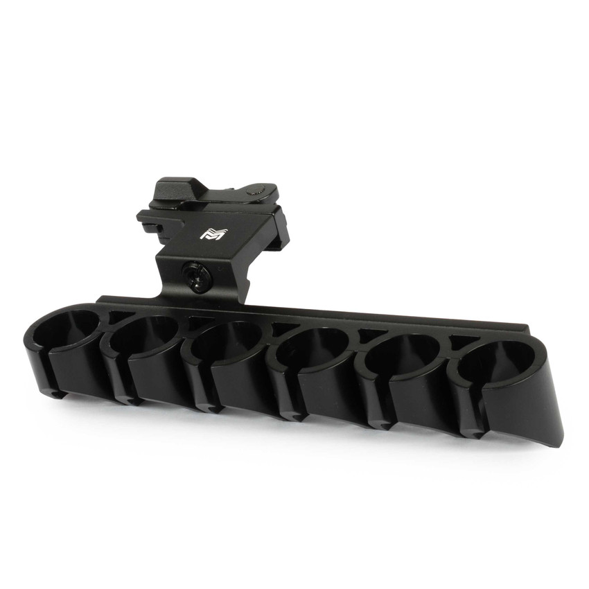 Picatinny Side Saddle Shotgun Shell Holder with Hypergrip QD Mount V2 | 12 Gauge New Items Monstrum