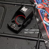 Monstrum Nitro+ Pistol Red Dot w/ 3 MOA Dot | RMSc with Rear Backup Sights- V3 Ridged Hood