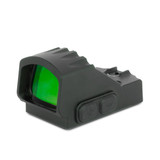 Monstrum Nitro+ Pistol Red Dot w/ 3 MOA Dot | RMSc with Rear Backup Sights- V3 Ridged Hood