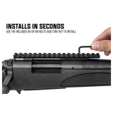 Remington 700 Long Action 17-Slot Picatinny Rail Mossberg Accessories Monstrum