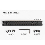 Remington 700 Long Action 17-Slot Picatinny Rail Mossberg Accessories Monstrum