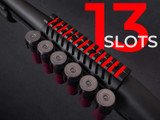 Remington 870 12-Gauge Shotgun Shell Carrier with Picatinny Rail Mount Remington Accessories Monstrum