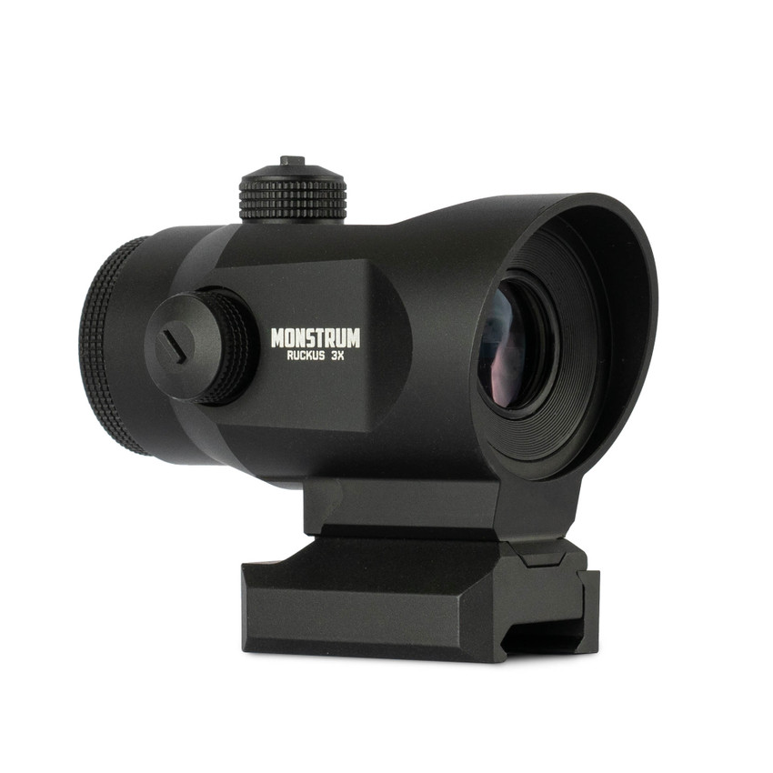 Ruckus 3x Prism Scope with Shake Awake Optics Monstrum