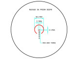 Ruckus 5x Prism Scope with Shake Awake Optics Monstrum