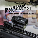 Ruckus (e) 3x Prism Scope with Shake Awake Optics Monstrum