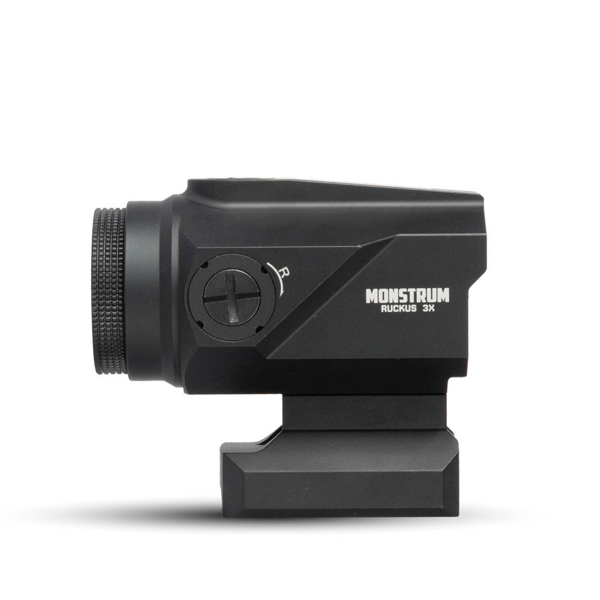 Ruckus (e) 3x Prism Scope with Shake Awake Optics Monstrum