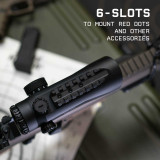 Ruckus Pro 4x Prism Scope with Shake Awake Optics Monstrum