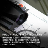 Ruckus Pro 4x Prism Scope with Shake Awake Optics Monstrum