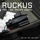 Ruckus Pro 6x Prism Scope with Shake Awake Optics Monstrum