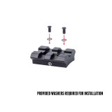 Ruger 10/22 Modular Picatinny Rail Mounting Set | Includes Front and Rear Section Ruger Accessories Monstrum