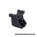 Ruger 10/22 Rifle Scope Rings with See-Through Base | 1in Diameter Accessories Monstrum