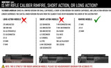 Ruger American Rifles Rimfire Picatinny Optic Rail Ruger Accessories Monstrum
