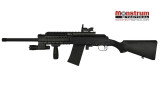 Saiga 12/20 Gauge Shotgun Quad Rail - Black Saiga Monstrum