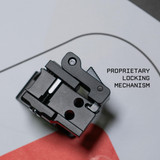Shrapnel Series Red Dot Riser Mount with Hypergrip QD Quick Release | Compatible with Aimpoint Micro T1/T2 Accessories Monstrum