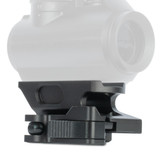 Shrapnel Series Red Dot Riser Mount with Hypergrip QD Quick Release | Compatible with Aimpoint Micro T1/T2 Accessories Monstrum