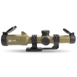 Ladon Series 1-6x24 SFP LPVO Scope | Flat Dark Earth
