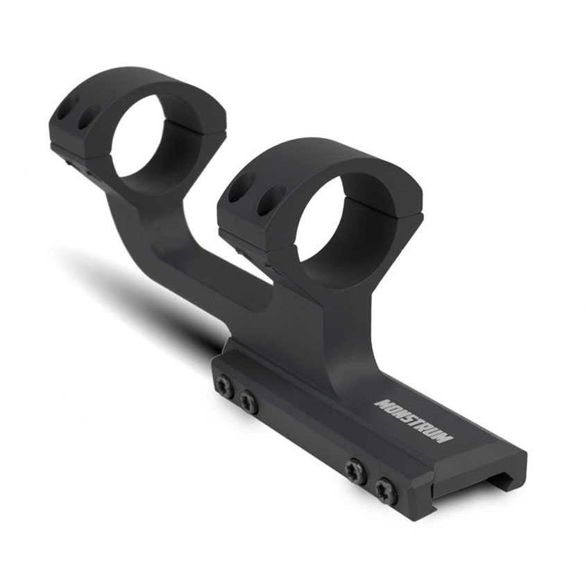 Slim Profile Series Offset Picatinny Scope Mount - 30mm 30mm Scope Rings/Mounts Monstrum