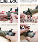 Monstrum throw lever install
