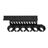 Winchester 12-Gauge Shotgun Shell Carrier with Picatinny Rail Mount -SXP/Defender/1300 Model New Items Monstrum