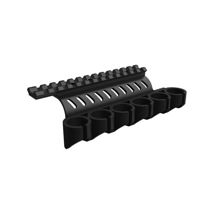 Winchester 12-Gauge Shotgun Shell Carrier with Picatinny Rail Mount -SXP/Defender/1300 Model New Items Monstrum