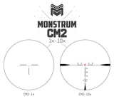 Panzer 1-10x24 First Focal Plane LPVO Scope