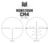 Challenger 5-25x50 FFP Scope with Zero Stop